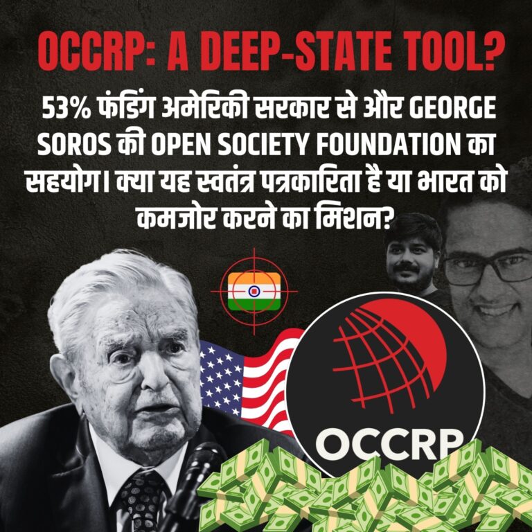 OCCRP, the Media Organization Targeting Adani, Funded by the US: French Newspaper