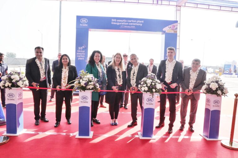SIG opens its first aseptic carton plant in India