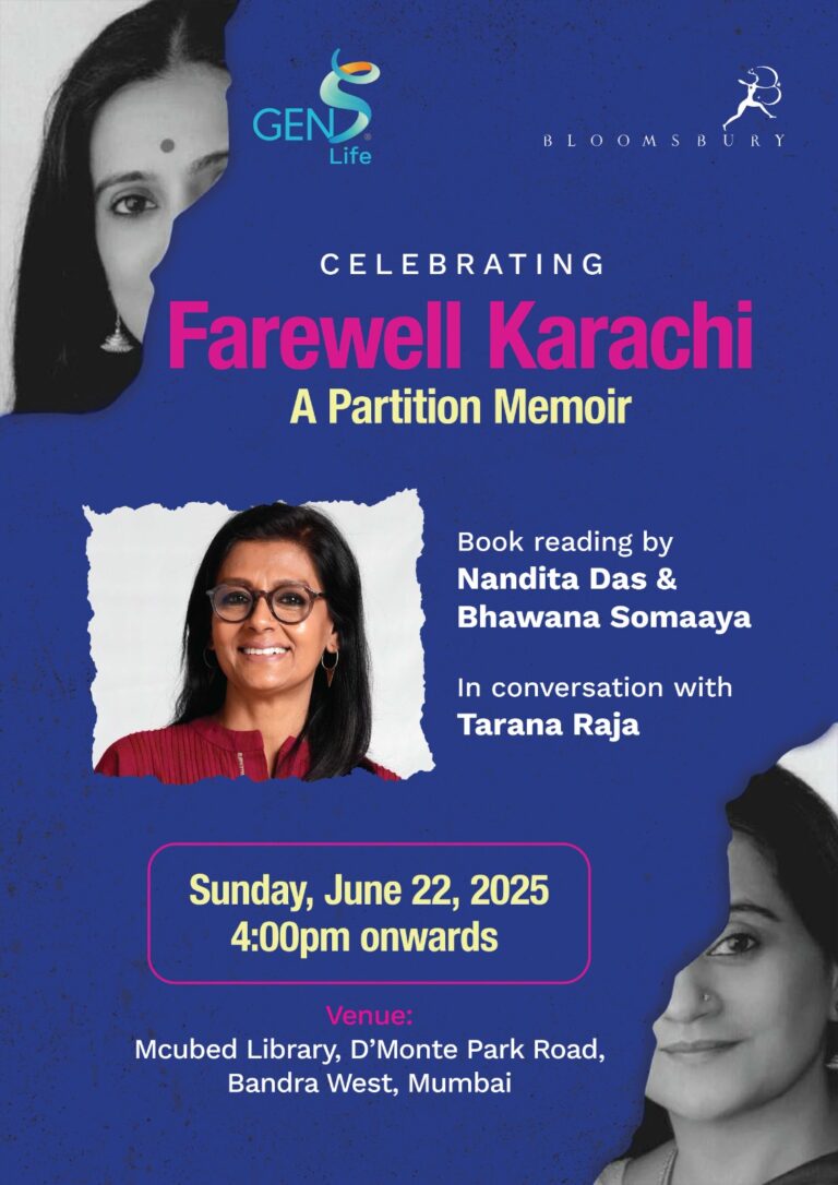A Journey Through Memory and Migration: GenS Life Hosts Book Reading with BhawanaSomaaya in Mumbai