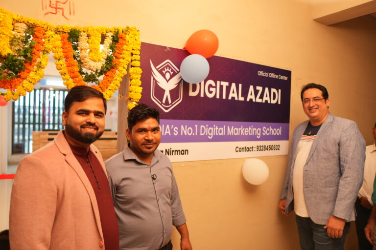 Digital Azadi Opens First Offline Centre in Vapi, Gujarat