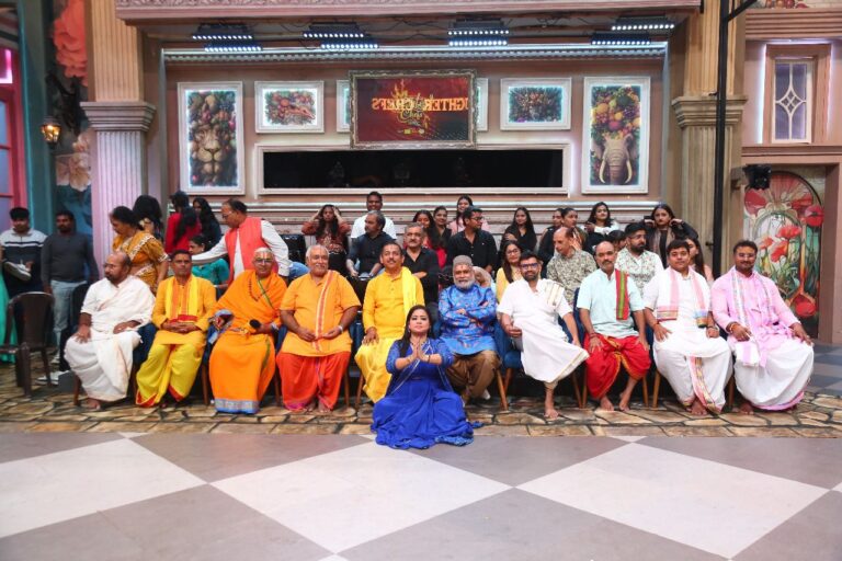 Revered Pandits from across India unite to bless ‘Laughter Chefs’ on the occasion of Guru Purnima