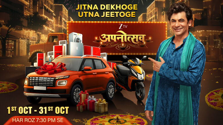 Celebrate the spirit of togetherness this festive season as Zee TV’s ‘Apnotsav’ brings heartwarming stories, beloved characters, and joyful rewards  ~ Featuring Sunil Grover as Sonu, the campaign captures the joy of homecoming and apnapan ~