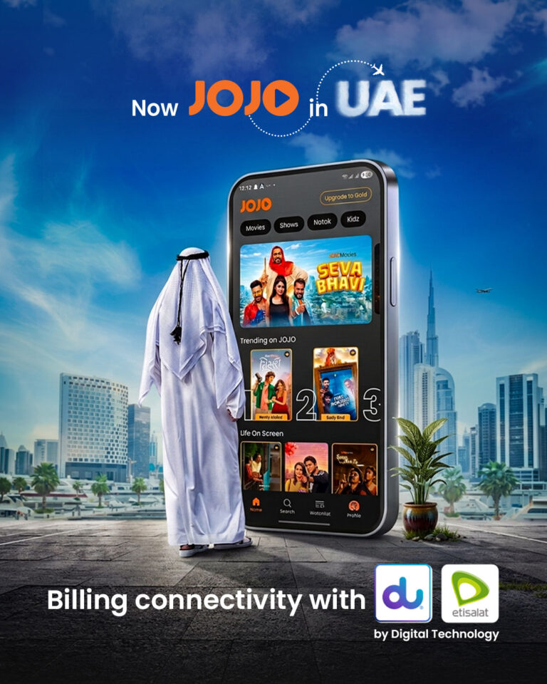 Lights, Camera, Action! JOJO Launches in the UAE with Seamless Billing Connectivity