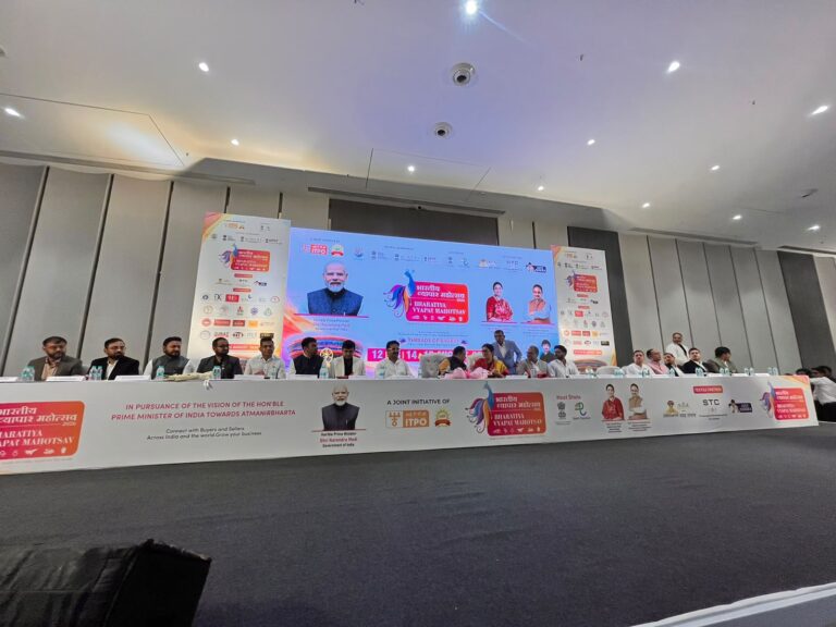 Ajay Ajmera Highlights Surat’s Textile Vision at BharatiyaVyapar Mahotsav 2026 Surat Launch